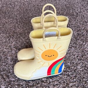 Size 10 Sunshine Rain Boots
